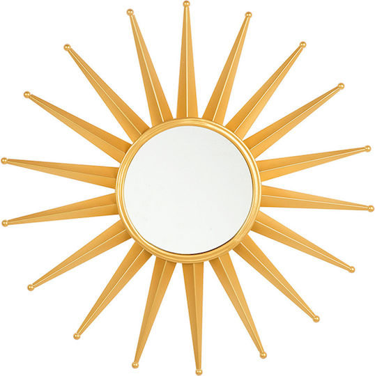 60 cm Gold Wandspiegel Perelli 60 cm Gold Wandspiegel Perelli