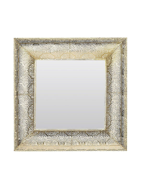 60 Cm Gold Wall Mirror Plerin