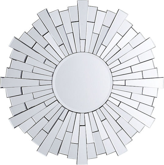 70 cm Silber Wandspiegel Vire 70 cm Silber Wandspiegel Vire