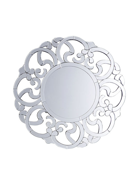 70 Cm Silver Wall Mirror Mornaix