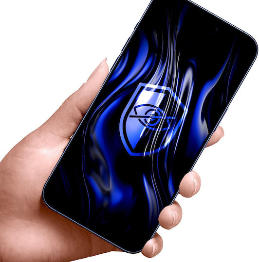 3mk Pack 2 Gehärtetes Glas iPhone 14 Pro Datenschutz Transparent Schwarz