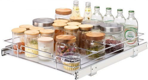 Vevor Настолна Стойка Inox 35x53см Сребриста