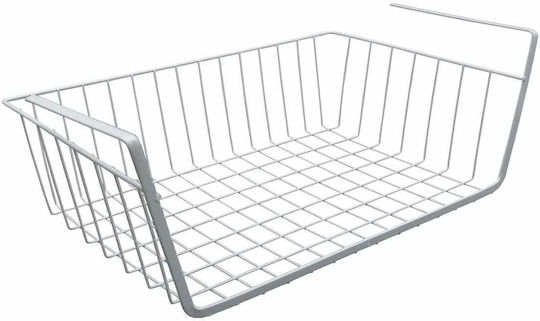 Uncle George Pendant Metal Shelf 41x25x15cm White