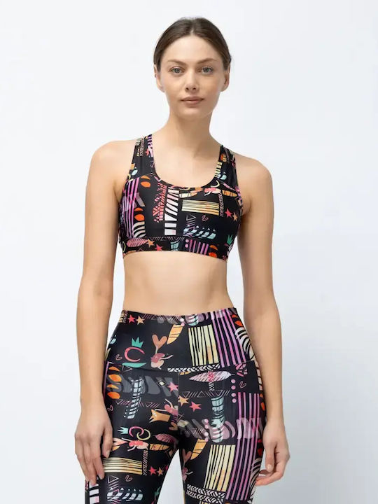 Women's Athletic Sports Bra Black