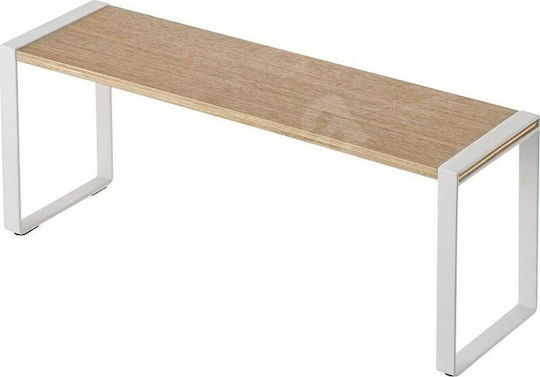 Yamazaki Tabletop Metal Base 15.5x15.5x12cm White Yamazaki Tabletop Metal Base 15.5x15.5x12cm White