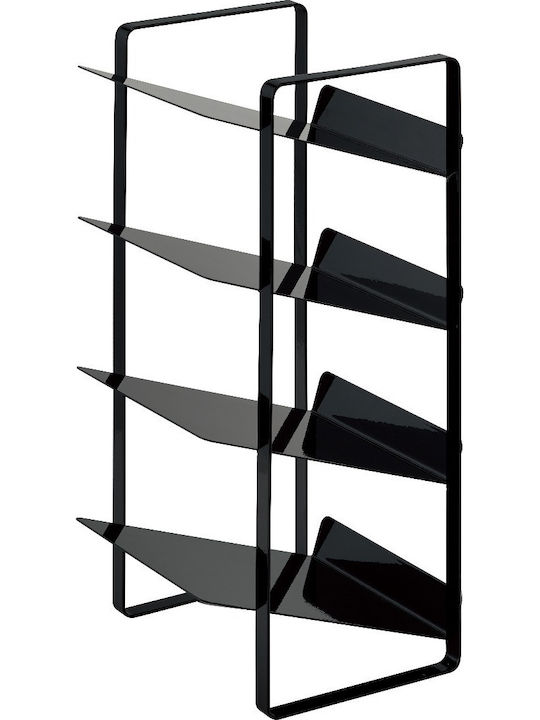 Yamazaki Metal Cupboard Shelf 20x20.5x40cm Black