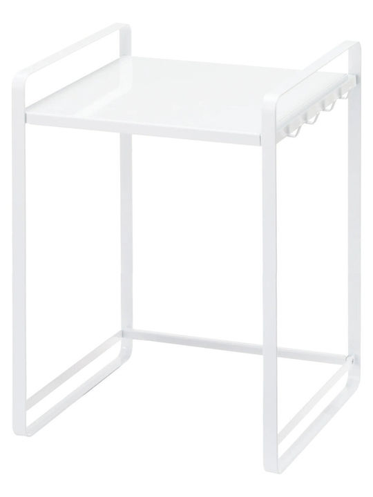 Yamazaki Βάση για Φούρνο Μικροκυμάτων Inox 73x35x35εκ. Λευκή