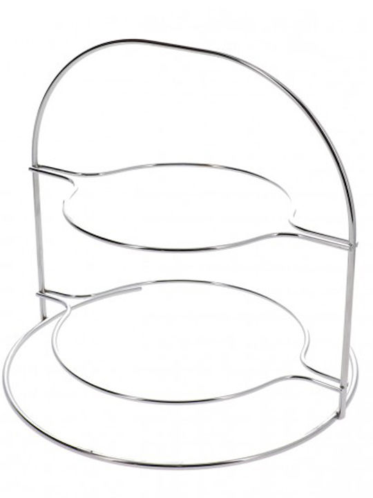 Tekno-Tel Tabletop Metal Base 24x24x28cm Silver