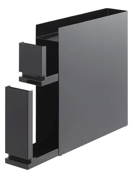 Yamazaki Επιτοίχιο Ράφι Μεταλλικό 93x12.5x52.5εκ. Μαύρο