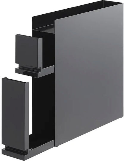 Yamazaki Wall Metal Shelf 93x12.5x52.5cm Black Yamazaki Wall Metal Shelf 93x12.5x52.5cm Black
