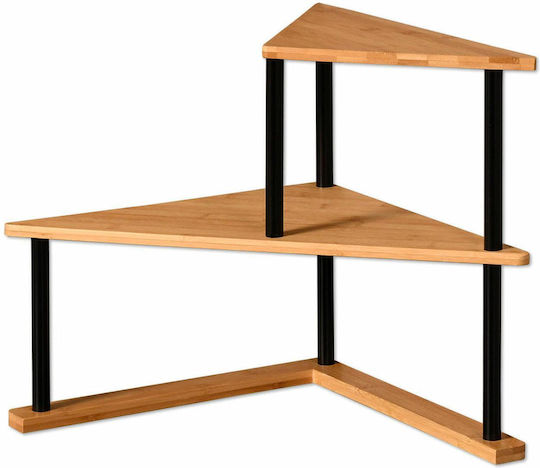 Kesper Επιτραπέζια Βάση Bamboo 52x29.5x39.2εκ. Μαύρη
