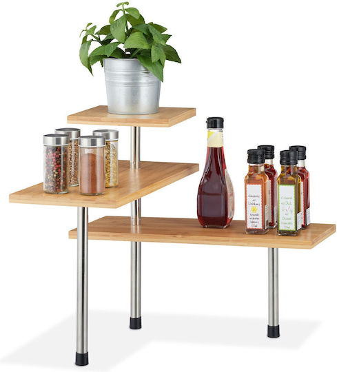 Relaxdays Holz Tischständer 40x45x45cm Grau Relaxdays Holz Tischständer 40x45x45cm Grau