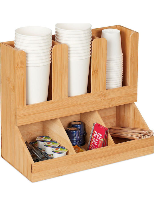 Relaxdays Relaxdays Holz Tischspiel Basis 29.5x34.5x17cm Braune