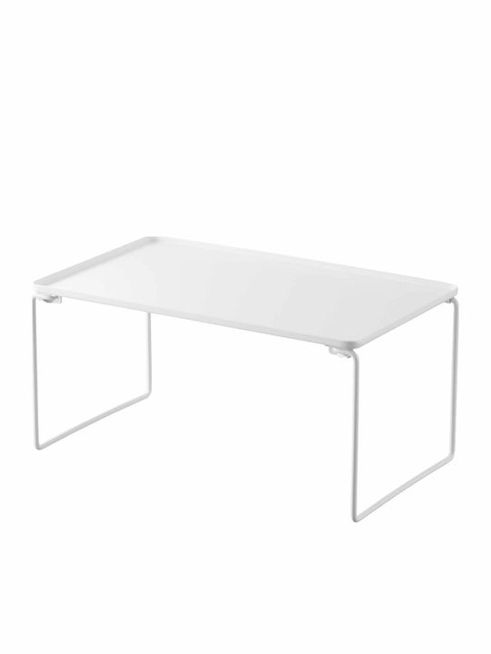 Yamazaki Επιτραπέζια Βάση Inox 40.9x24x19εκ. Λευκή