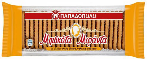 Papadopoulou Biscuits Miranda Whole Grain Whole 1pcs 270gr
