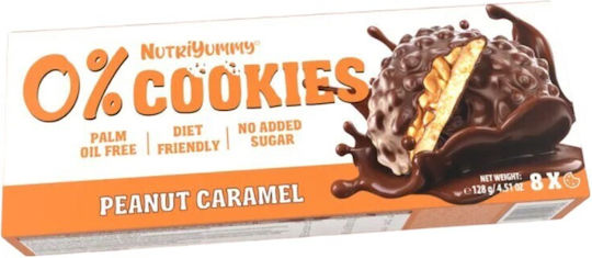 Nutriyummy Бисквити С пълнеж Карамел 1бр 128гр