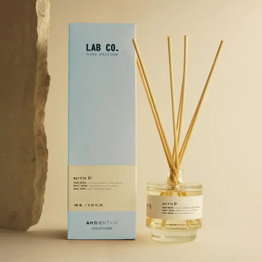 Αρωματικό Χώρου Στικς 200ml Myrtle #1 Diffuser Lab Co