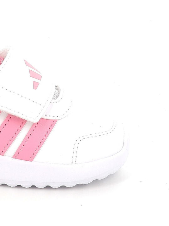 Kinder Sneaker mit Bügel- und Schleifenverschluss Weiß