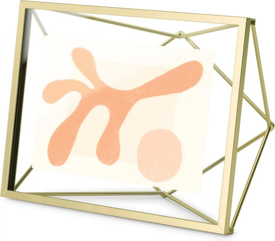 Umbra Prisma Metallic Photo Frame With Gold Frame