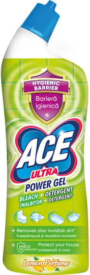 Ace Gel Καθαρισμού Λεκάνης με Άρωμα Λεμόνι 750ml