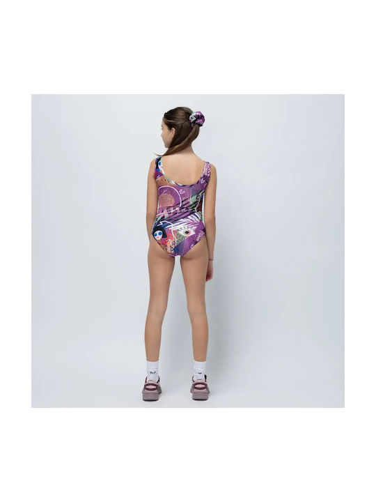 Girls’ Leotard Violet Seen Vasiliki