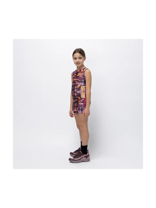 Girls’ Unitard Pastel Purple Ease Vasiliki