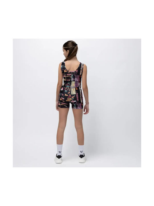 Girls’ Unitard Black Ease Vasiliki Girls’ Unitard Black Ease Vasiliki