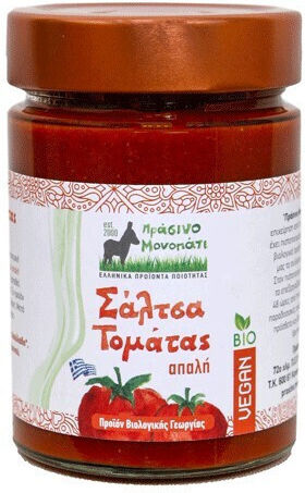 Πράσινο Μονοπάτι Σάλτσα Τομάτας Απαλή 314ml