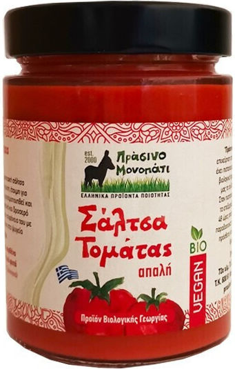 Πράσινο Μονοπάτι Σάλτσα Τομάτας Απαλή 314ml