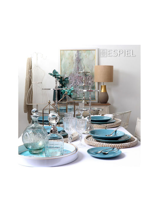 Espiel Diony Set Glasses for White Wine from Glass in White Colour 12pcs