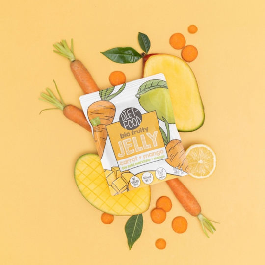 Diet-Food Bio Karotte-Mango Gelees Ohne Zuckerzusatz Vegan 50gr