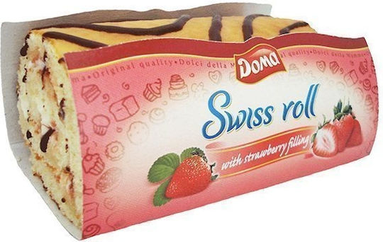 Doma Κέικ Ρολό Strawberry 115gr