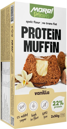 Mhn / Köstlicher Protein Muffin / 2 x 50 g / Köstliche Vanille / 100 g