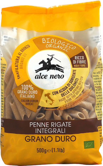 Alce Nero Πένες Rigate Ολικής Άλεσης Βιολογικές 500gr