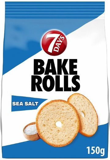 Крекери Bake Rolls с 60% какао и сол 150гр