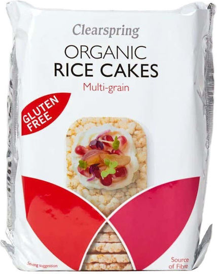 Clearspring Biscuiți de orez ecologici Multicereale cu aromă de Multicereale (Hrișcă-Mei) Fără gluten 130gr