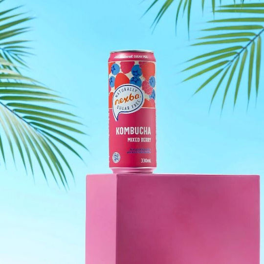 Kombucha Mixed Berry Sugar Free 330ml