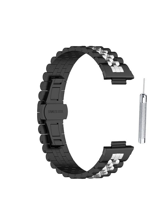 Xiaomi Redmi Watch 6 5 4 Xiaomi Redmi Watch 4 Xiaomi Smart Band 9 Pro Metal Strap Butterfly Buckle Five Beads Silver Rose Gold A