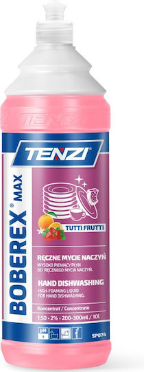 Tenzi Liquid Hand Dishwashing Boberex Max Tutti Frutti 1l