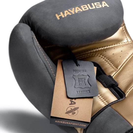 Hayabusa Kanpeki Lx Боксови Ръкавици Кожени За Състезателни Ръкавици Черни