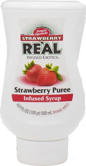 Eat Real Πουρές για Κοκτέιλ με Γεύση Φράουλα 625gr