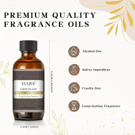 Scented Oil Euqee *8157905 Dc Chocolate Natural Ingredients 60 Ml