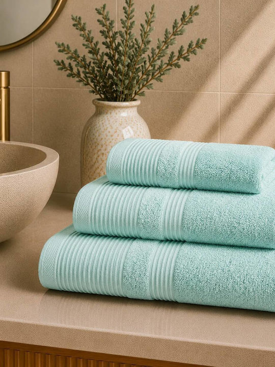 Astron Italy Hand Towel 30x50cm Aqua Weight 600gsm