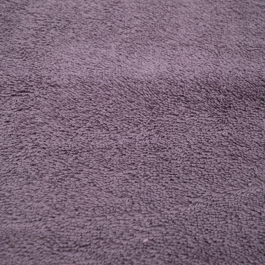Sidirela Πετσέτα Προσώπου Line 50x90εκ. Λιλά Βάρους 550gr/m²