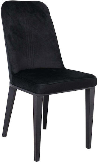 Столове за трапезария Caster 45x60x89см 6бр Черни Столове за трапезария Caster 45x60x89см 6бр Черни