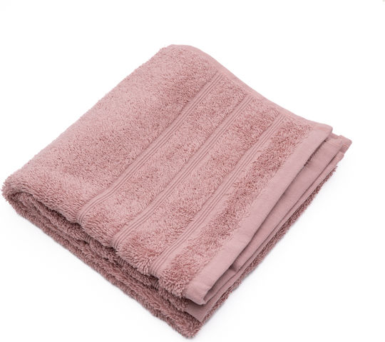 Sidirela Кърпа за лице Line 50x90см. Pink Nude Тегло 550гр/кв.м