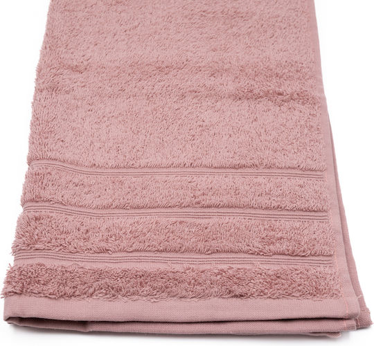 Sidirela Кърпа за лице Line 50x90см. Pink Nude Тегло 550гр/кв.м