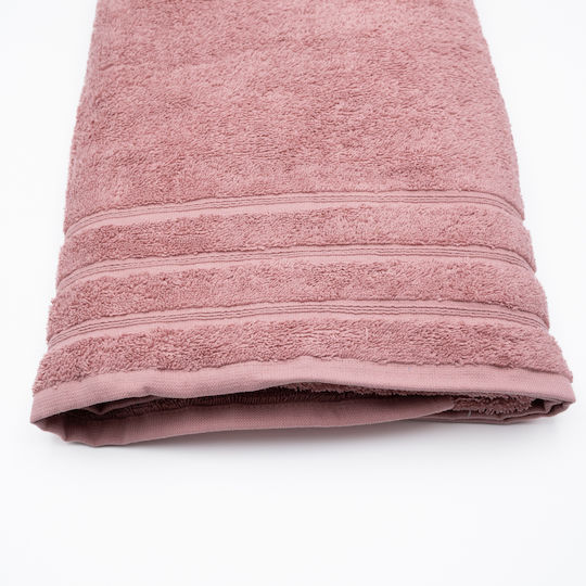 Sidirela Хавлиена кърпа за тяло Line 70x140см. Pink Nude Тегло 500гр/кв.м