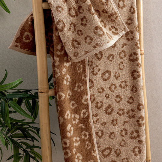 Palamaiki Face Towel Pam 50x90cm Pam Brown Weight 550gr/m²