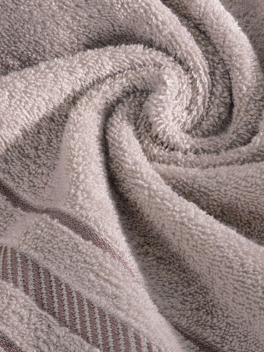 Eurofirany Πετσέτα Χεριών Koral 30x50εκ. Pink Βάρους 480gr/m²